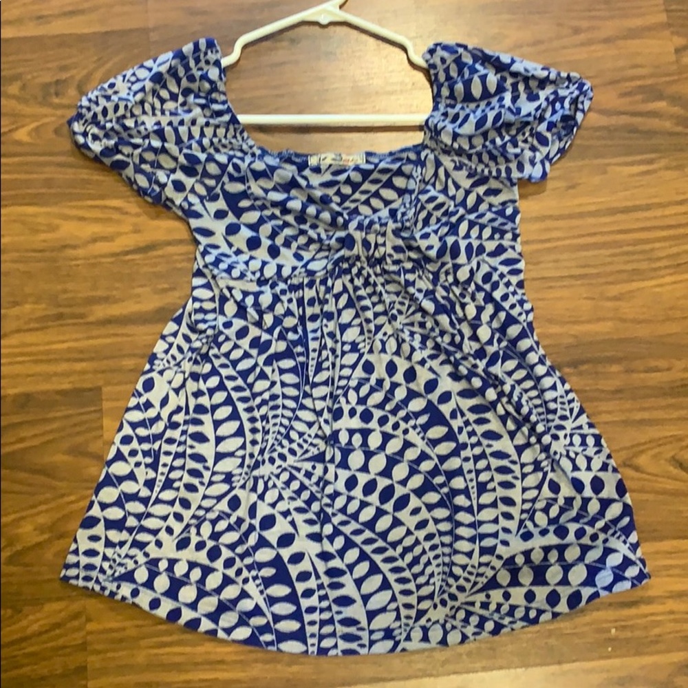 Blue blouse